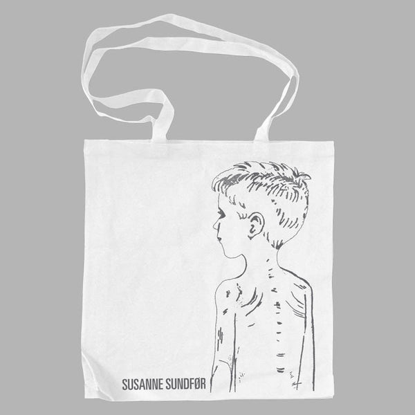 Boy White Tote Bag