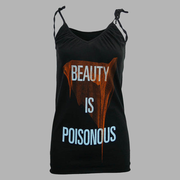 Beauty Is Poisonous Vest - Ladies